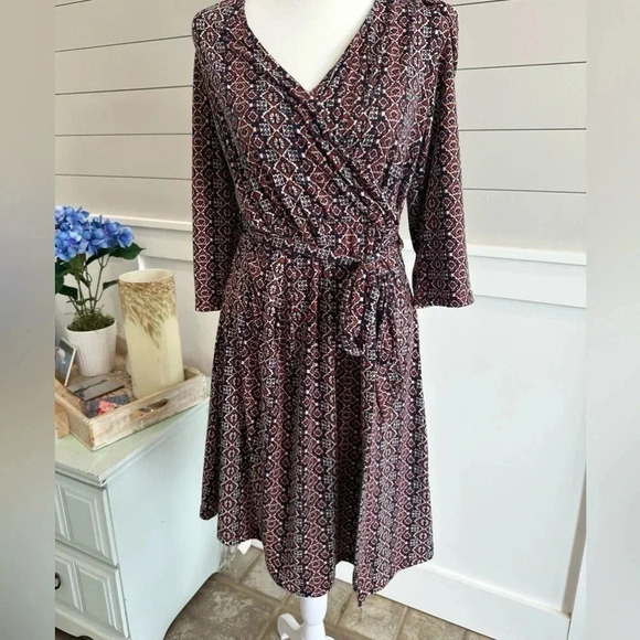 Beautiful Laksmi Dress Red & Blue XL - Picture 1 of 8
